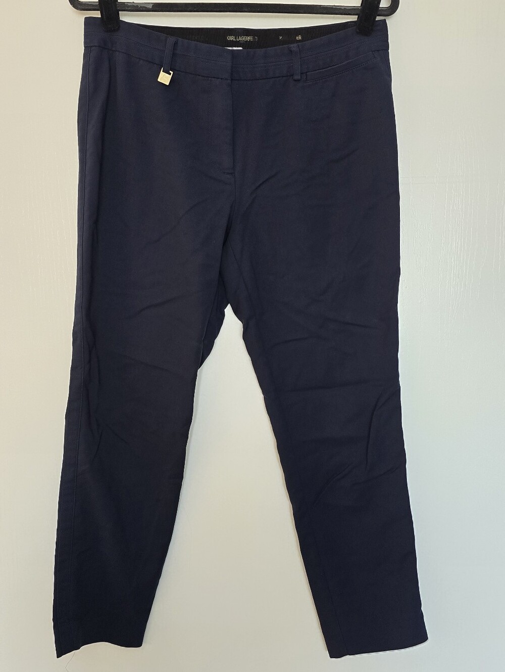 Karl Lagerfeld Paris - Navy Classic Ankle Pants